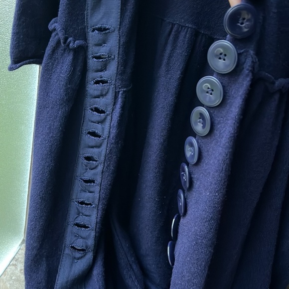 Anthropologie Moth Double Button Sweater Coat — HTF Color - Picture 9 of 16